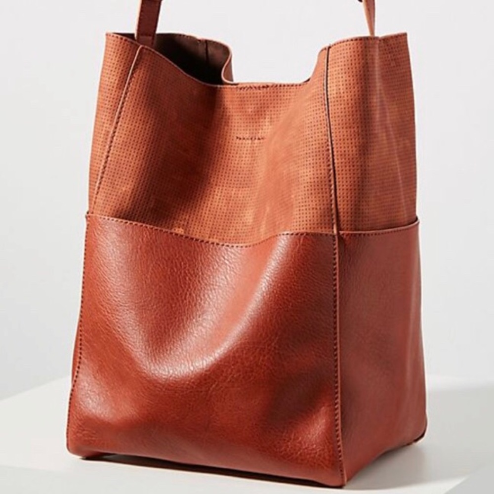 NWT Anthropologie with free pouch vegan  handbag